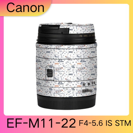 Lentes Canon EFM11-22F4-5.6 IS STM  - Pele câmera, adesivo câmera - com alta resistência a arranhões, à prova d'água e com design elegante.